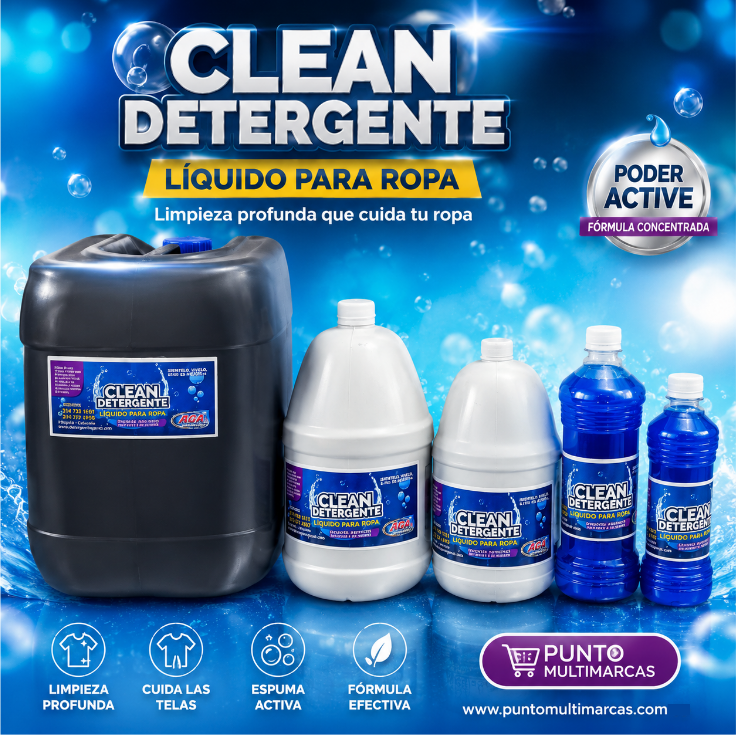 Clean Detergente